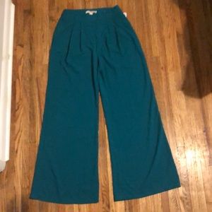Forever 21 high waist green trouser size M